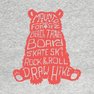 Grizzly Bear Loves to Do These Things T-Shirt